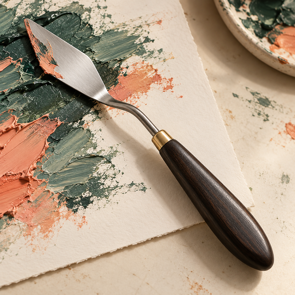 Palette Painting Knife — generated design illustration